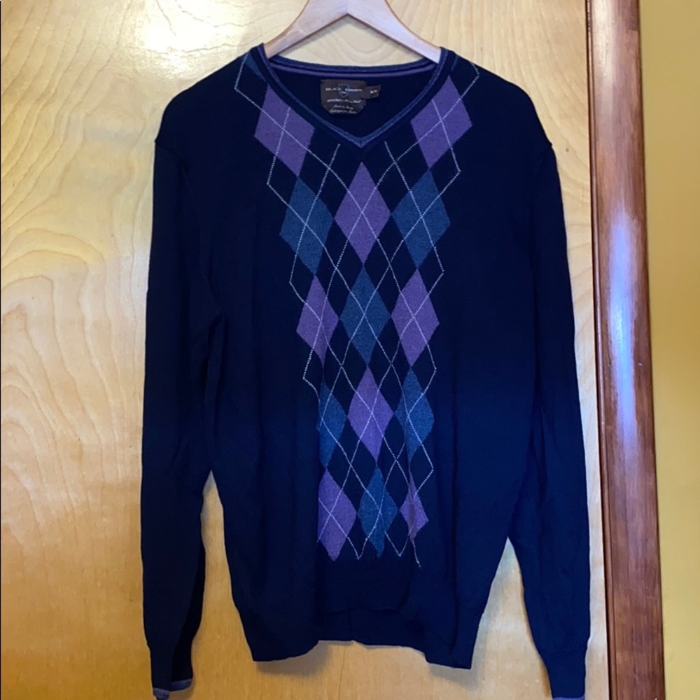 V Neck Sweater 100% Italian Wool *made in Italy*